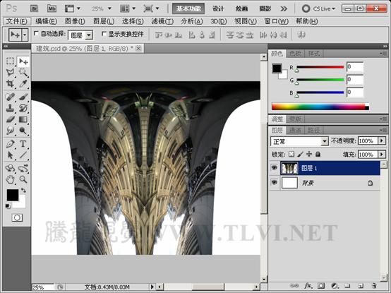 PhotoShop设计制作盗梦角色电影海报[中国Ph动作动画设计空间图片