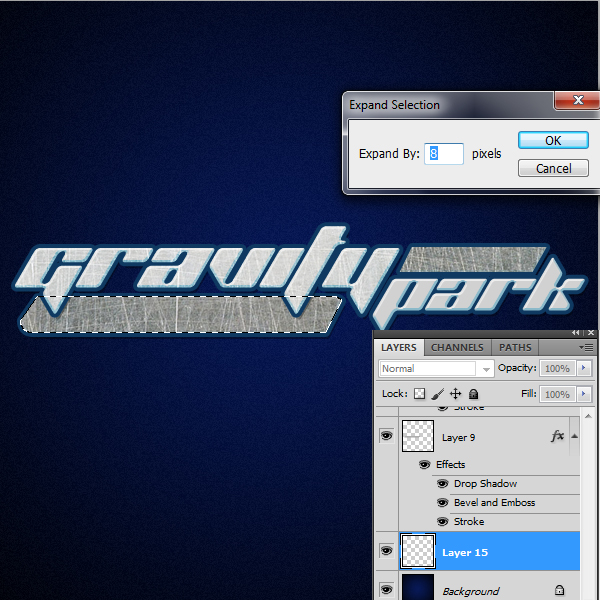 PhotoShop制作金属机械型文字效果教程 - 品味人生 - 品味人生博客 ps教程-品味人生-品味人生博客