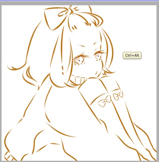 PS绘制可爱的蝴蝶结萌MM简单漫画过程灌篮高手卷23图片