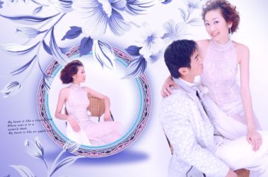 ps婚纱抠图_ps婚纱模版