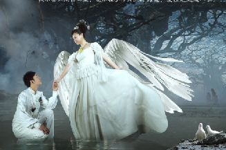 婚纱的传说_动漫婚纱情侣头像
