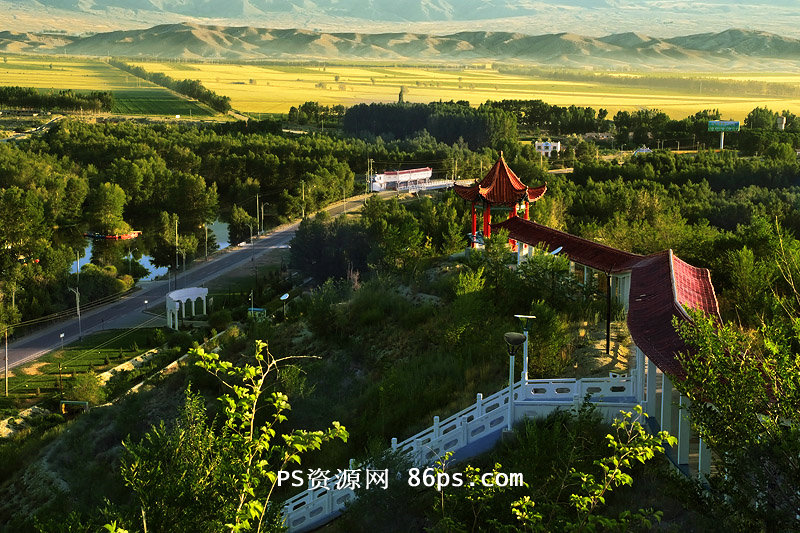 PS蒙版应用:调出如画般的风景照教程 - 静水流深 - 静水流深 按此在新窗口浏览图片