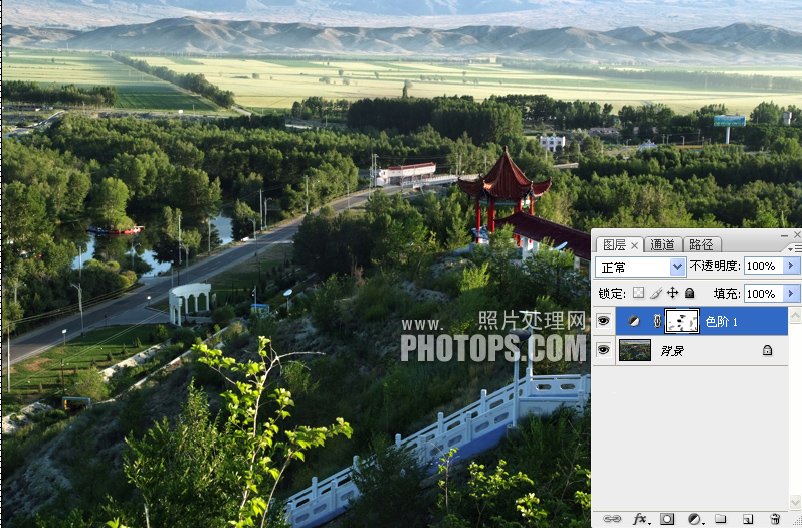 PS蒙版应用:调出如画般的风景照教程 - 静水流深 - 静水流深 按此在新窗口浏览图片