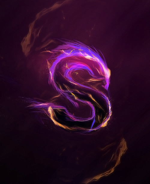 fire sparks text flatten 500x615 Design Magical Fire Energy Text Effect in <a href='http://www.86ps.com/'><font color=''>Photoshop</font></a>