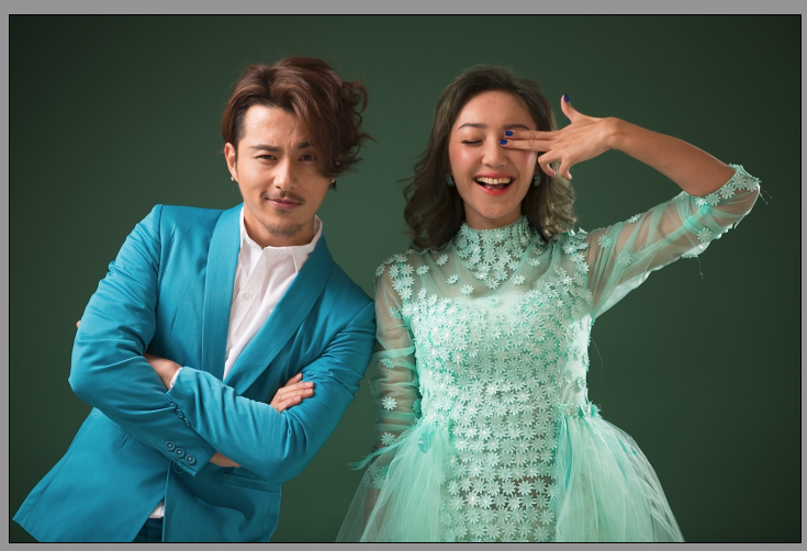 婚纱照修图教程_婚纱照风格(2)
