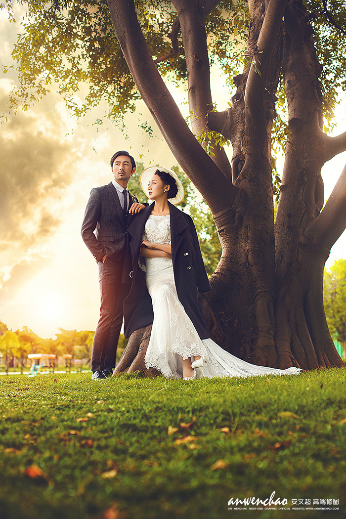 特效婚纱照_海景特效婚纱照