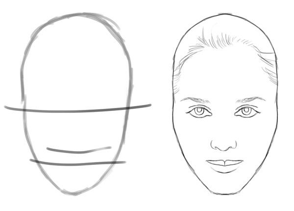 PS绘画教程:给人物面部绘制皱纹雀斑疤痕的方
