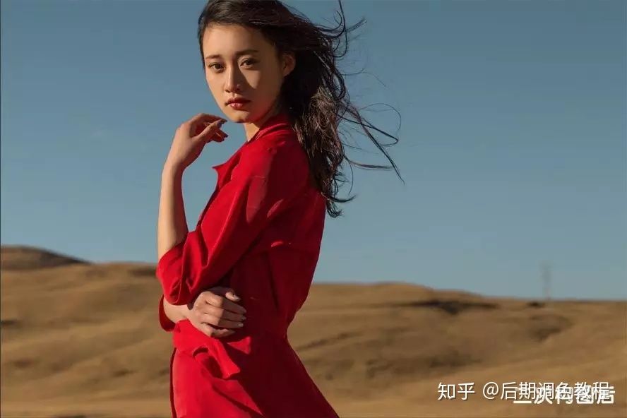 ps外景人像摄影后期广告色调效果调色教程