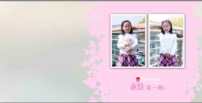 影楼儿童样片模板