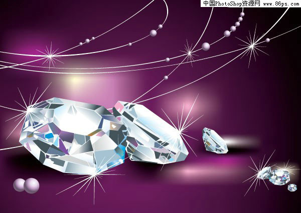eps格式,含jpg预览图,关键字:矢量钻石,宝石,珠宝,光芒,耀眼,闪闪发光