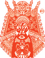 剪纸京剧脸谱_71