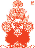 剪纸京剧脸谱_70