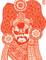 剪纸京剧脸谱_66