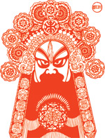 剪纸京剧脸谱_65