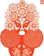 剪纸京剧脸谱_50