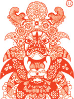 剪纸京剧脸谱_43
