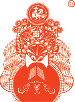 剪纸京剧脸谱_42