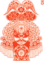 剪纸京剧脸谱_48
