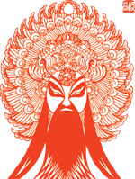 剪纸京剧脸谱_37