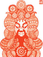 剪纸京剧脸谱_27