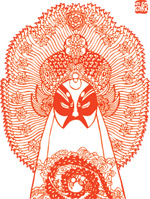 剪纸京剧脸谱_16