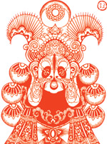 剪纸京剧脸谱_15