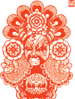 剪纸京剧脸谱_31