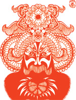 剪纸京剧脸谱_13