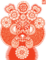 剪纸京剧脸谱_29