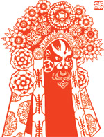 剪纸京剧脸谱_28