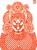 剪纸京剧脸谱_7