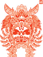 剪纸京剧脸谱_4