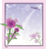 矢量鲜花背景_122