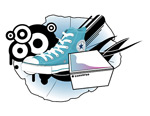 矢量Converse（匡威）主题设计元素