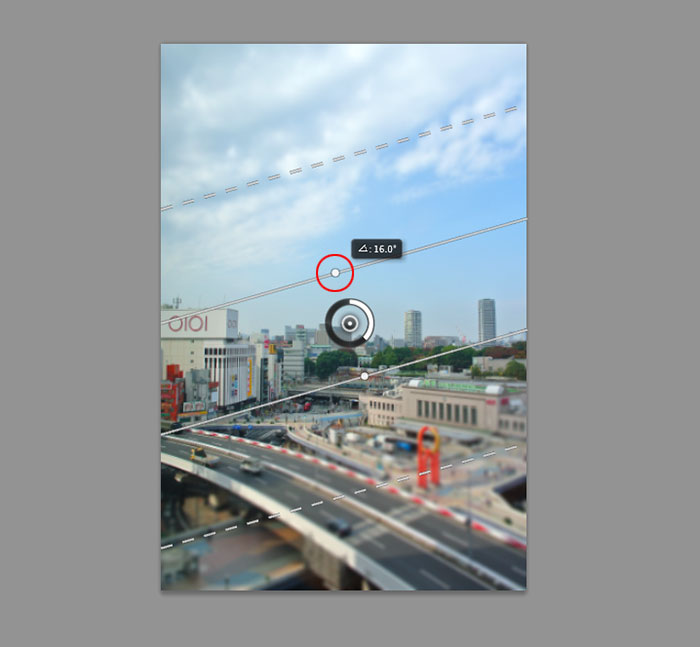 Adobe <a href='https://www.86ps.com/'><font color=''>Photoshop</font></a> CS6 新功能－?A斜模糊?I造出小人??影像
