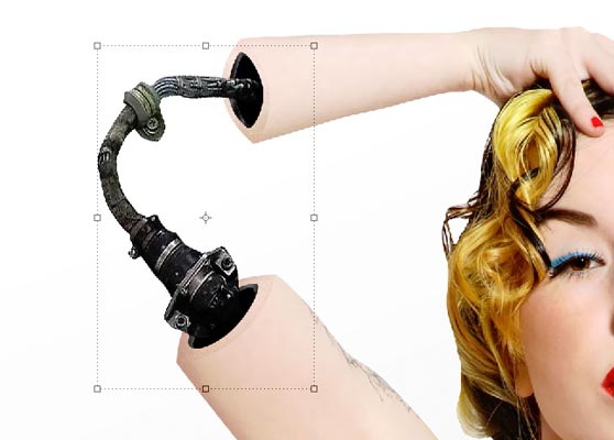 Creating a ***y mechanical pinup in <a href='https://www.86ps.com/'><font color=''>Photoshop</font></a>