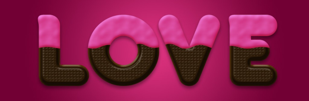 chocolate thin 1024x336 Chocolate Text Effect in <a href='https://www.86ps.com/'><font color=''>Photoshop</font></a> for Valentines Day
