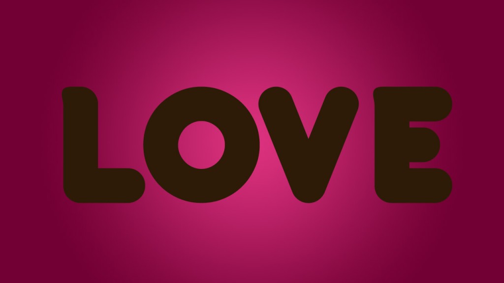 chocolate text 1024x576 Chocolate Text Effect in <a href='https://www.86ps.com/'><font color=''>Photoshop</font></a> for Valentines Day