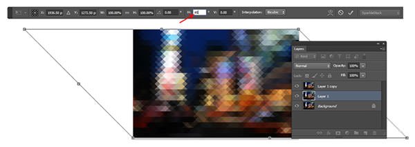 044244HCO 在<a href='https://www.86ps.com/'><font color=''>Photoshop</font></a>中制作三角形像素banner教程