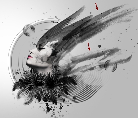 imperfection20 <a href='https://www.86ps.com/'><font color=''>Photoshop</font></a>合成一个泣血的美女