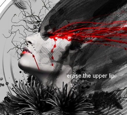 imperfection29a <a href='https://www.86ps.com/'><font color=''>Photoshop</font></a>合成一个泣血的美女