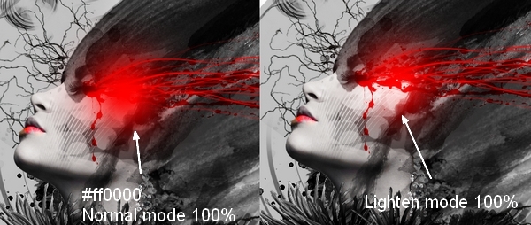 imperfection30 <a href='https://www.86ps.com/'><font color=''>Photoshop</font></a>合成一个泣血的美女