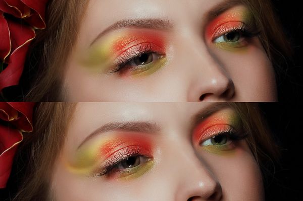 How to Apply Creative Makeup with <a href='https://www.86ps.com/'><font color=''>Photoshop</font></a> 8