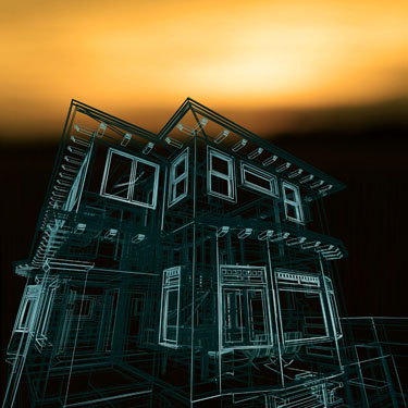建筑线稿素材高清图片免费下载