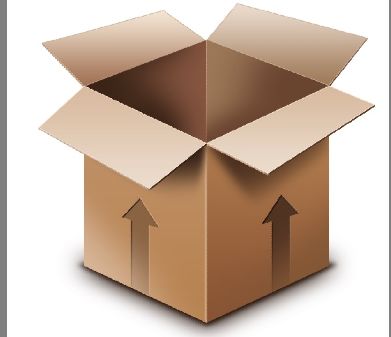 立体纸盒模型模板psd素材设计好的3D立体纸盒图片模板