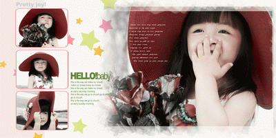 2015年最新儿童模板{E175.Hello宝贝}系列PSD素材免费下载一(共10P)