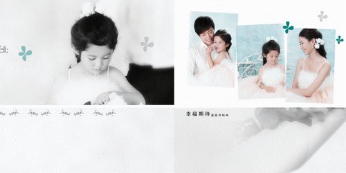 2015年最新10寸方版全家福模板{幸福期待}系列PSD素材免费下载三(共12P)