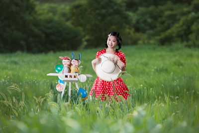 2015最新3D免抠图儿童摄影相册模板{E199.七彩花季}系列PSD素材免费下载五(共28P)