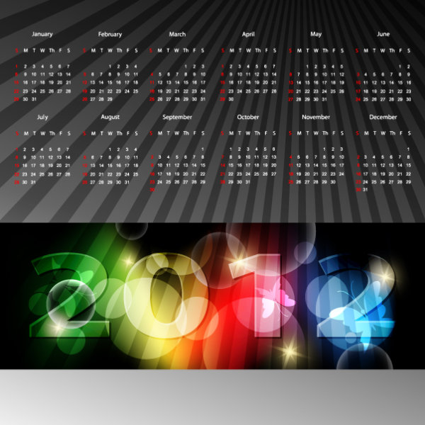2012年挂历02