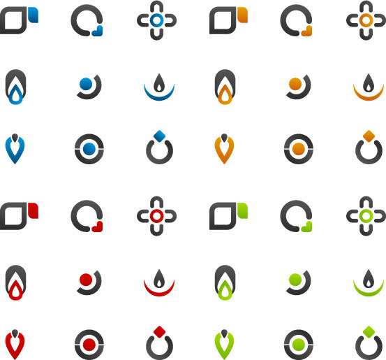 抽象LOGO矢量